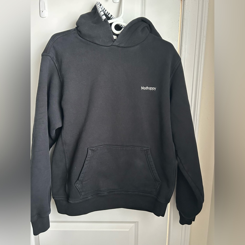 Madhappy Black Logo Pullover Hoodie - Picture 2 of 6
